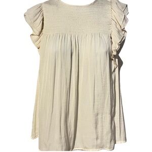 NWT Popsugar Ivory top